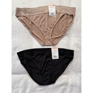 NEW Warners No Pinching No Problems Lace Bikini WR5509 2 Pair Women Size 3Xlarge